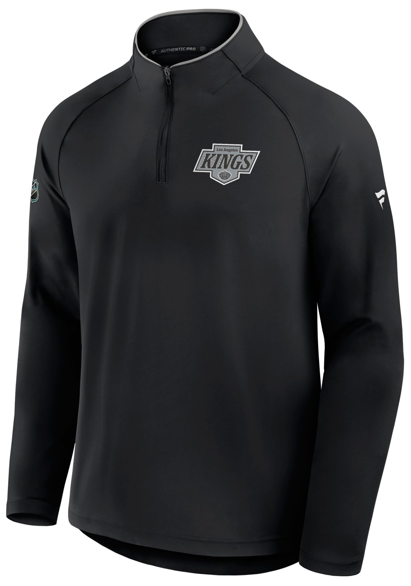 NHL Men's Los Angeles Kings Black Rink Train Quarter-Zip Pullover product image
