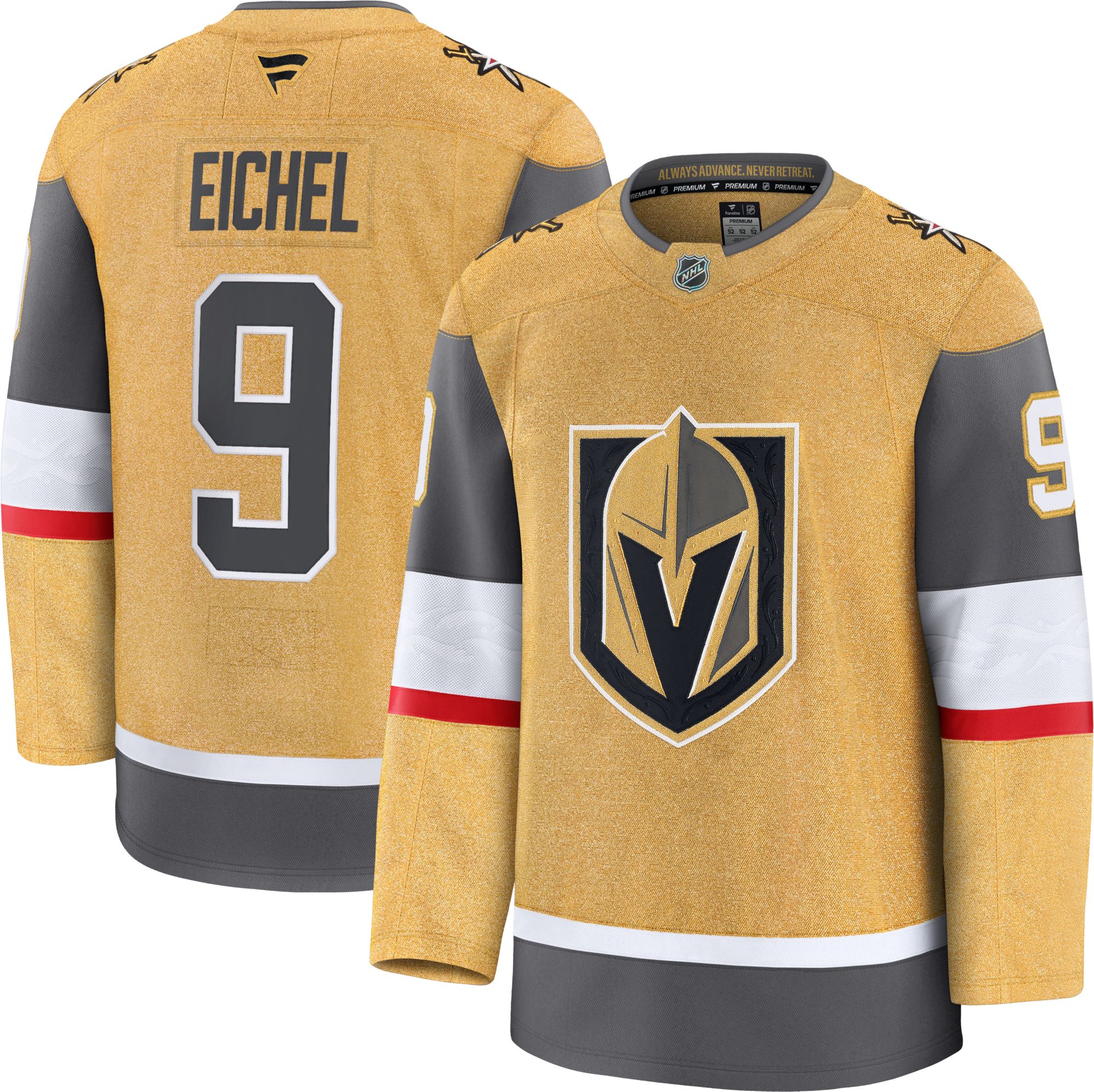 NHL Men's Vegas Golden Knights Jack Eichel #9 2024-2025 Premium Authentic Home Jersey product image