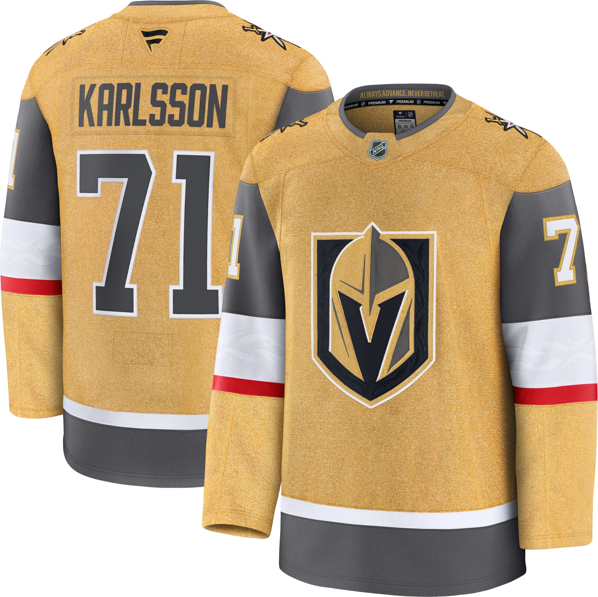 NHL Men's Vegas Golden Knights William Karlsson #65 2024-2025 Premium Authentic Home Jersey product image