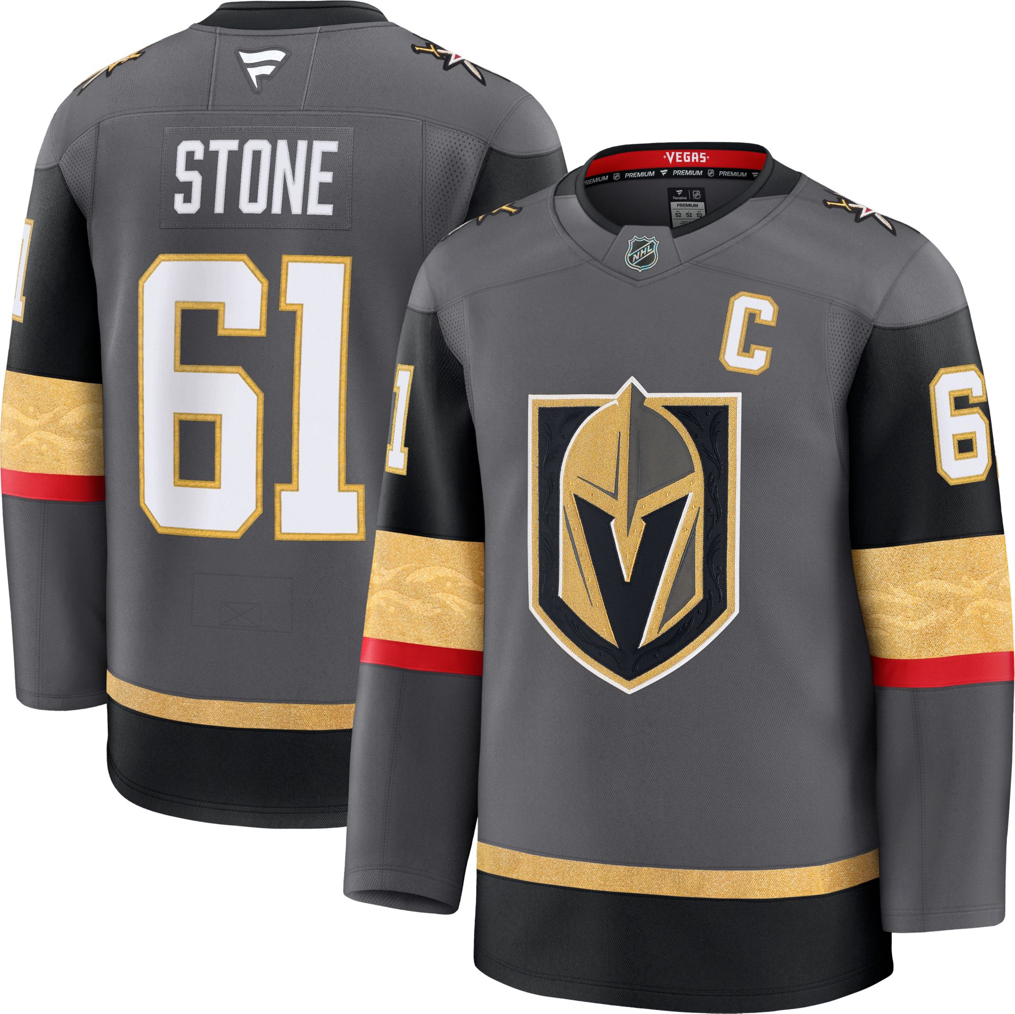 NHL Men's Vegas Golden Knights Mark Stone #61 2024-2025 Premium Authentic Alternate Jersey product image