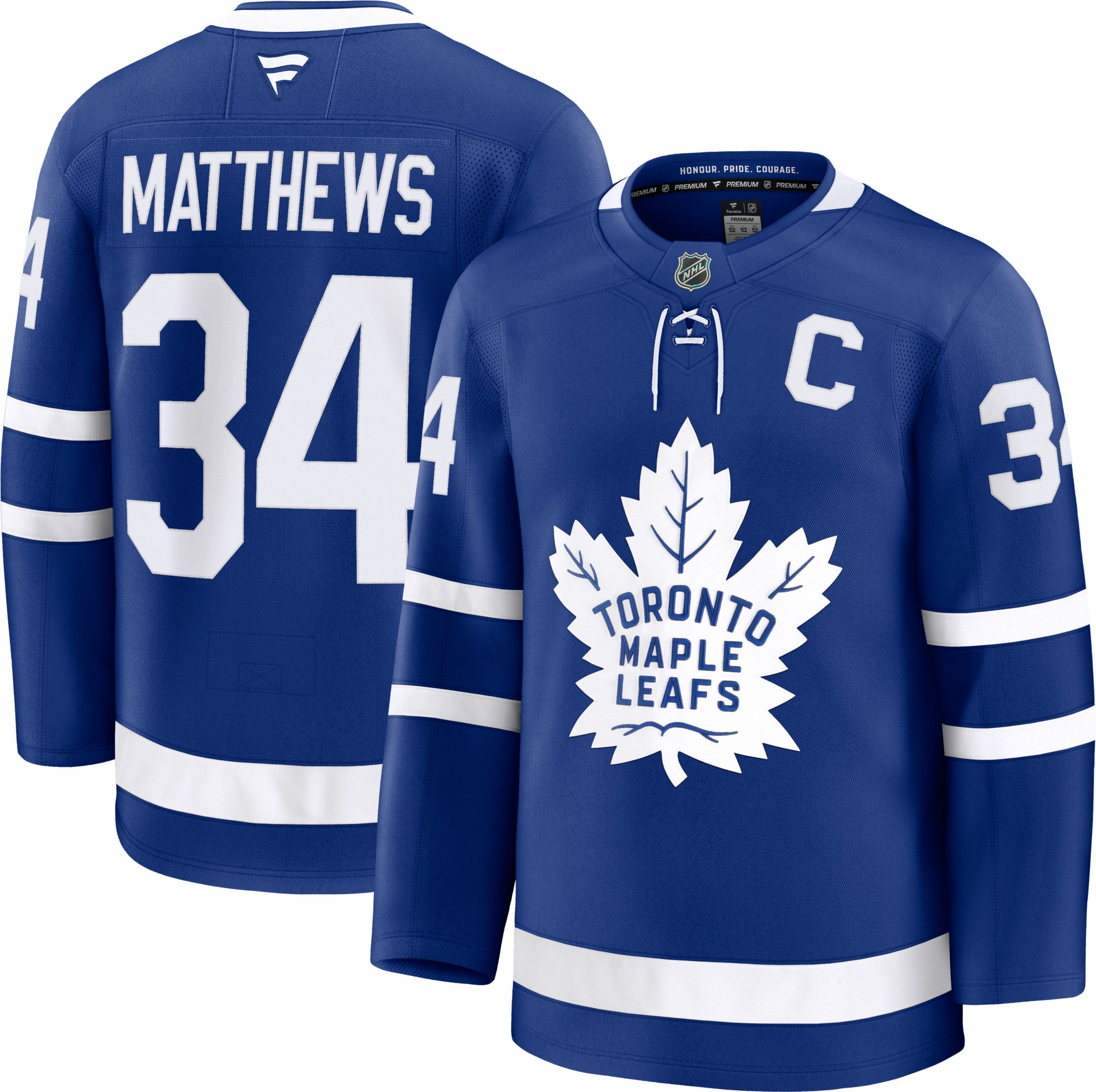 NHL Men's Toronto Maple Leafs Auston Matthews #34 2024-2025 Premium Authentic Home Jersey product image