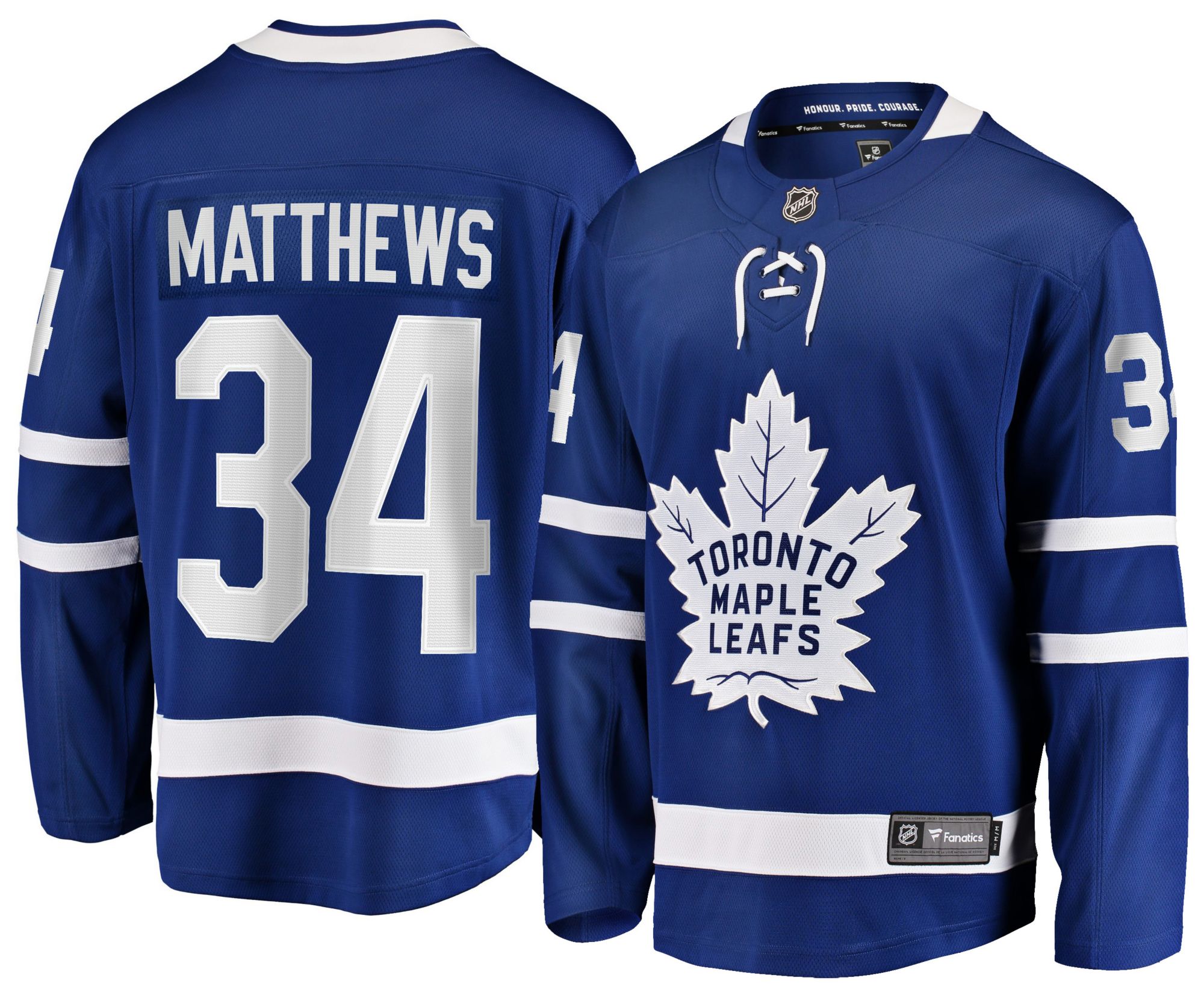 NHL Men's Toronto Maple Leafs Auston Matthews #34 2024-2025 Home Replica Jersey product image