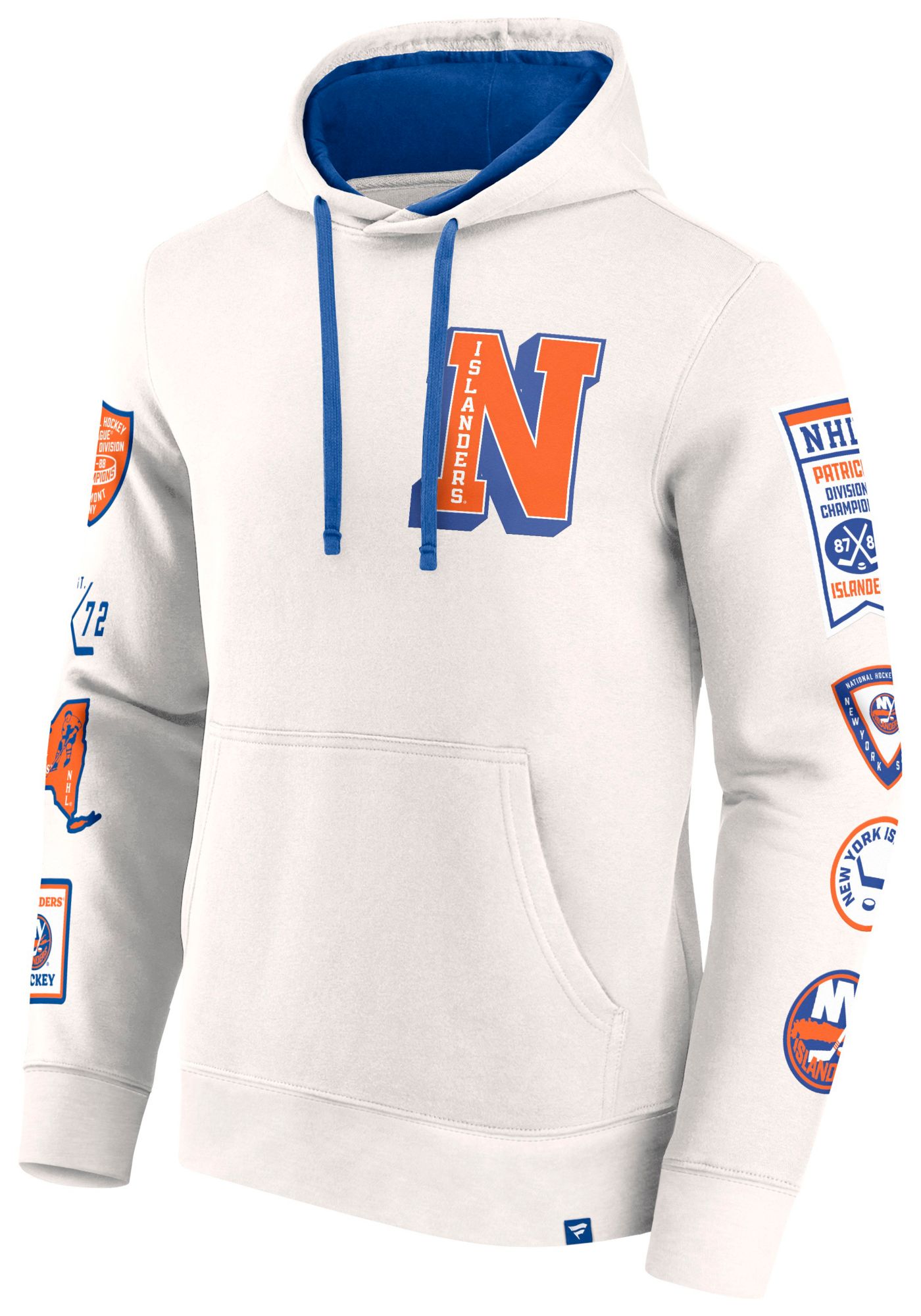 NHL Adult New York Islanders Vintage Off White Pullover Hoodie Dick s Sporting Goods