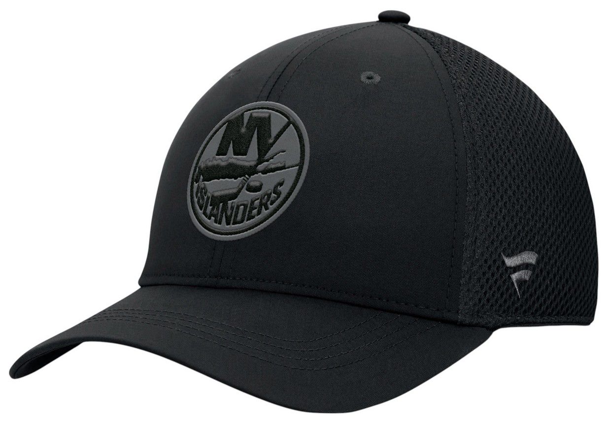 NHL Men's New York Islanders Black Structured Flexfit Hat product image