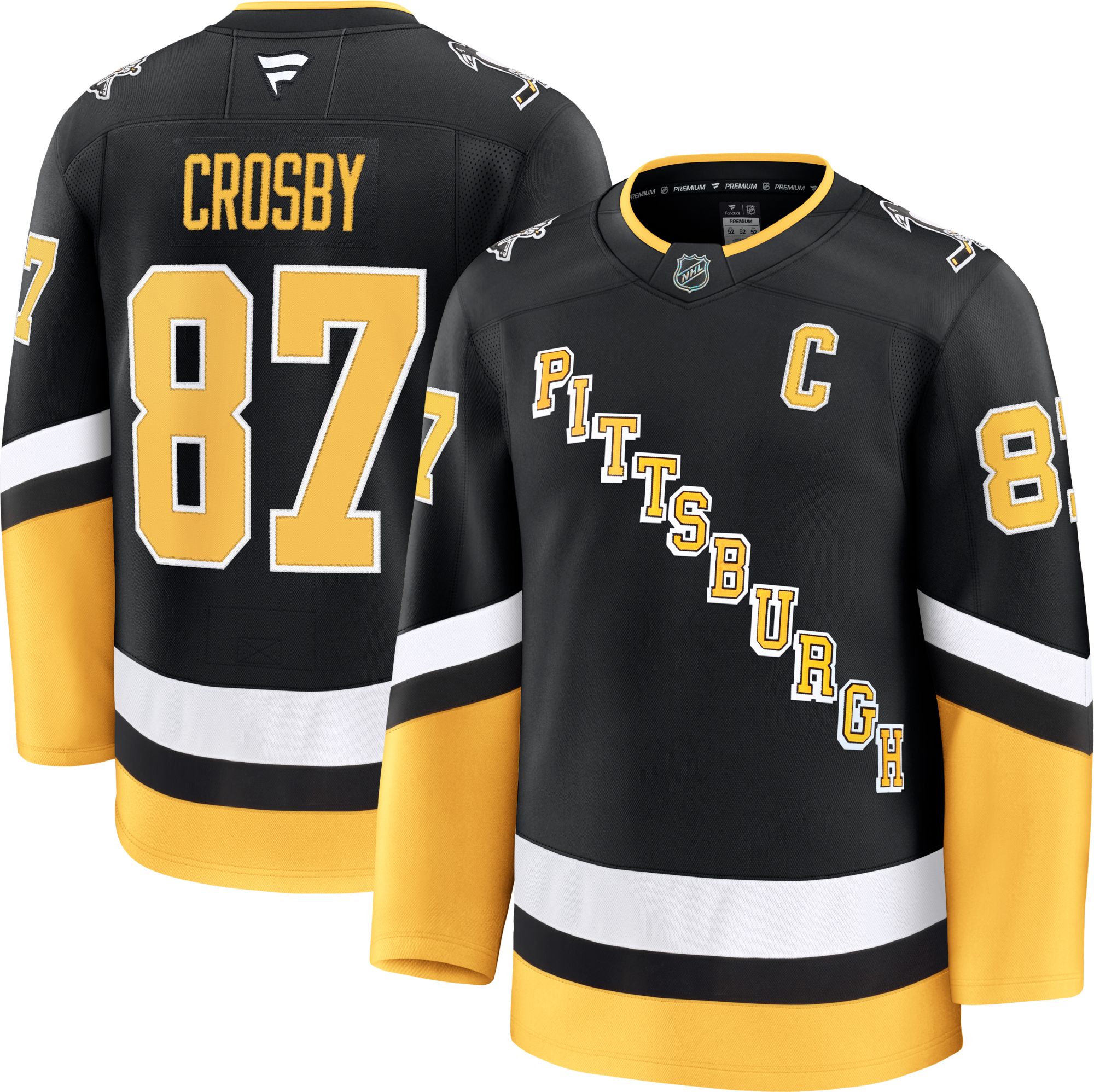 NHL Men's Pittsburgh Penguins Sidney Crosby #87 2024-2025 Premium Alternate Authentic Jersey product image