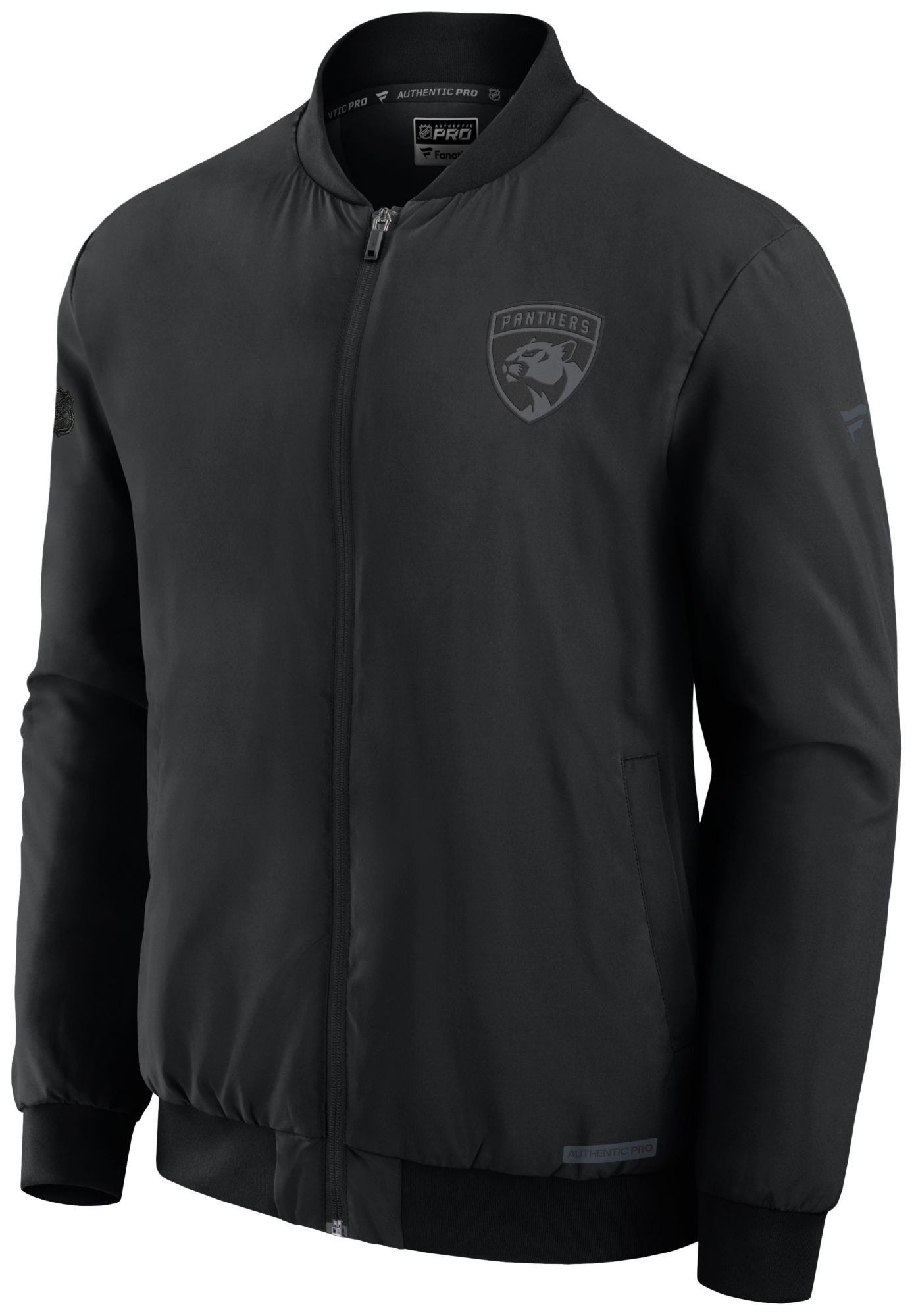 NHL Adult Florida Panthers 2024 Authentic Pro Black Bomber Jacket product image
