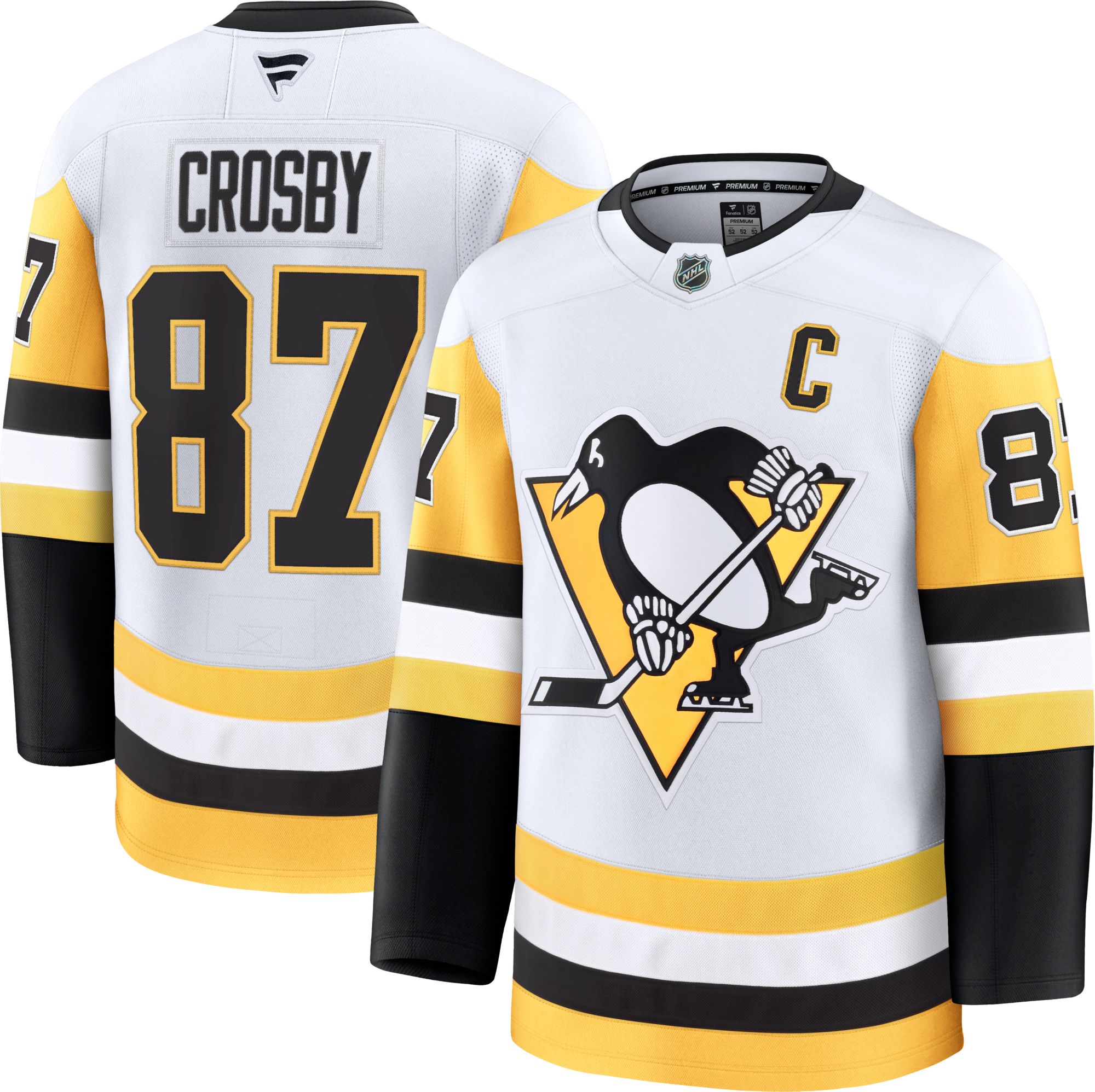 NHL Men's Pittsburgh Penguins Sidney Crosby #87 2024-2025 Premium Authentic Away Jersey product image