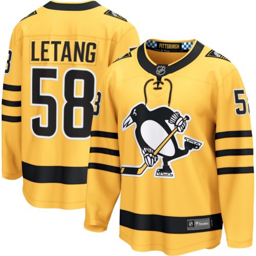 NHL Men's Pittsburgh Penguins Evgeni Malkin #71 Yellow Premium