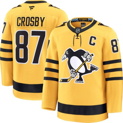 NHL Men's Pittsburgh Penguins Kris Letang #58 Yellow Authentic