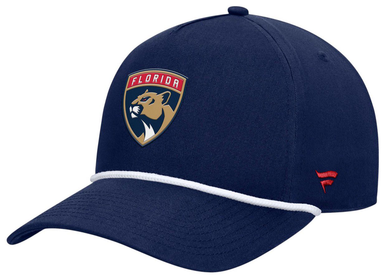 NHL Adult Florida Panthers Navy Rope Structured Adjustable Hat product image