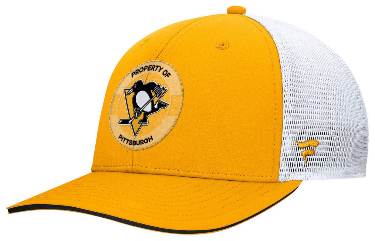 NHL Adult Pittsburgh Penguins Yellow Structured Adjustable Hat product image