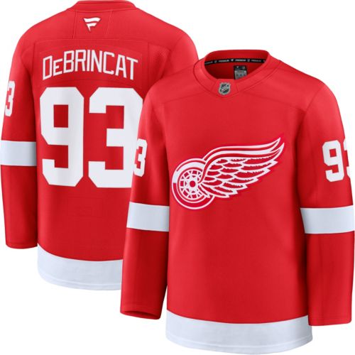 ポルテレッド ユニフォーム 9点セット NHL Men's Detroit Red Wings Alex DeBrincat #93 Red Premium