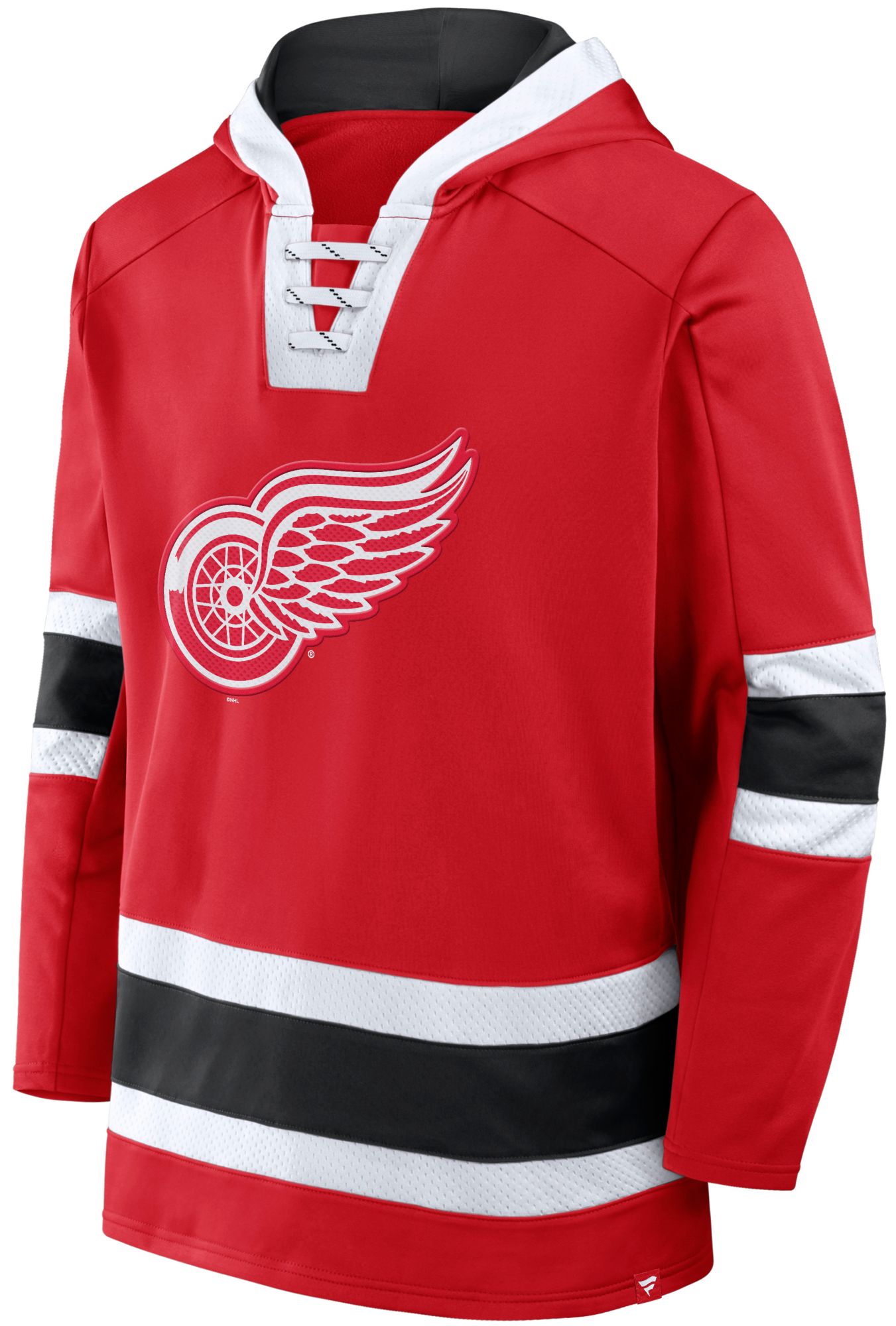 NHL Adult Detroit Red Wings Iniside Line Red Pullover Hoodie product image