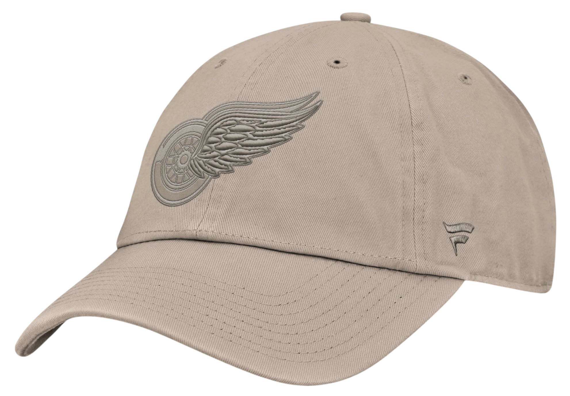 NHL Men's Detroit Red Wings Cream Unstructured Adjustable Hat product image