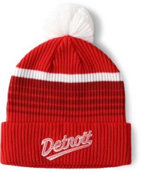 NHL Adult 2024-2025 Stadium Series Detroit Red Wings Red Pom Knit