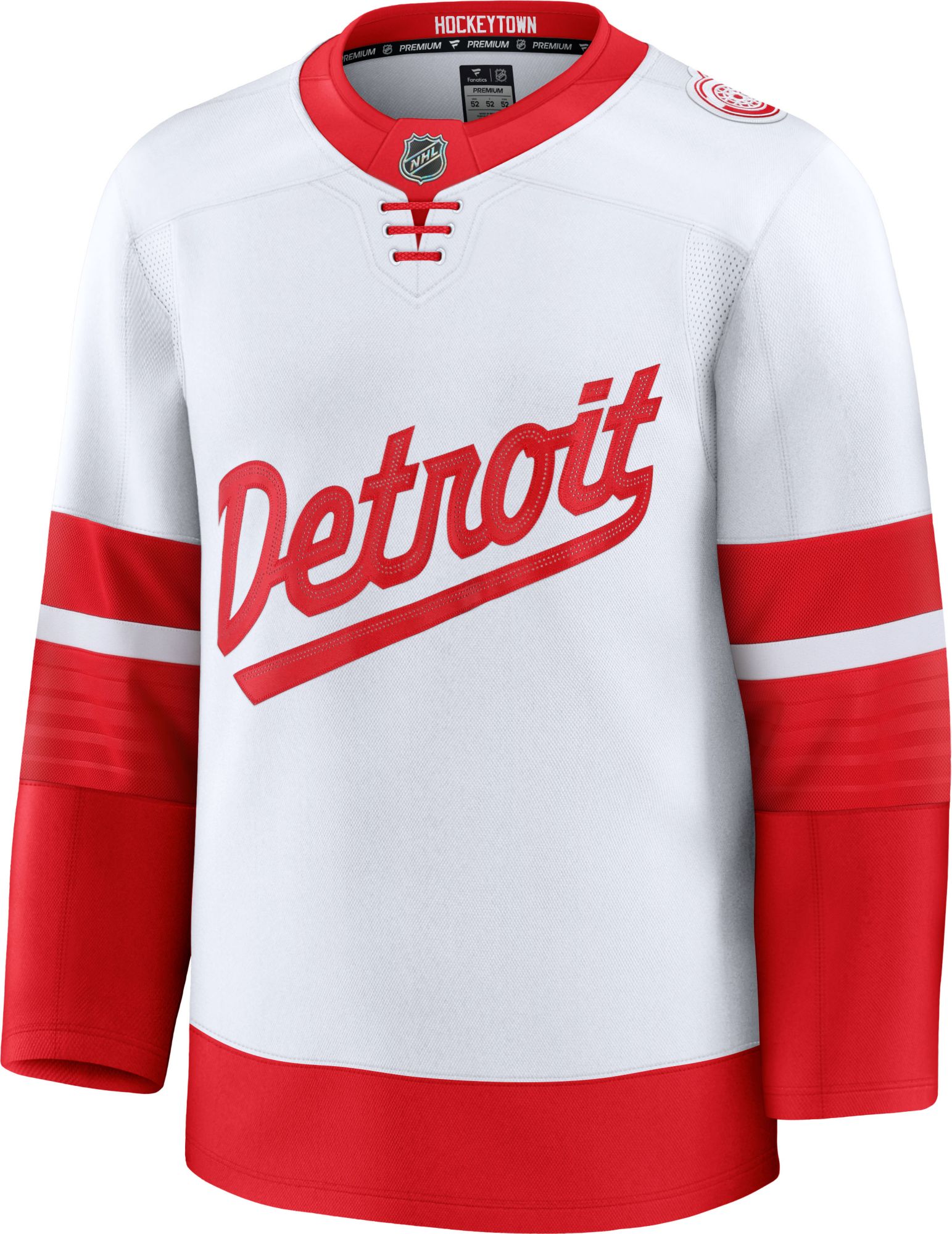NHL Adult 2024-2025 Stadium Series Detroit Red Wings White Premium Authentic Jersey product image