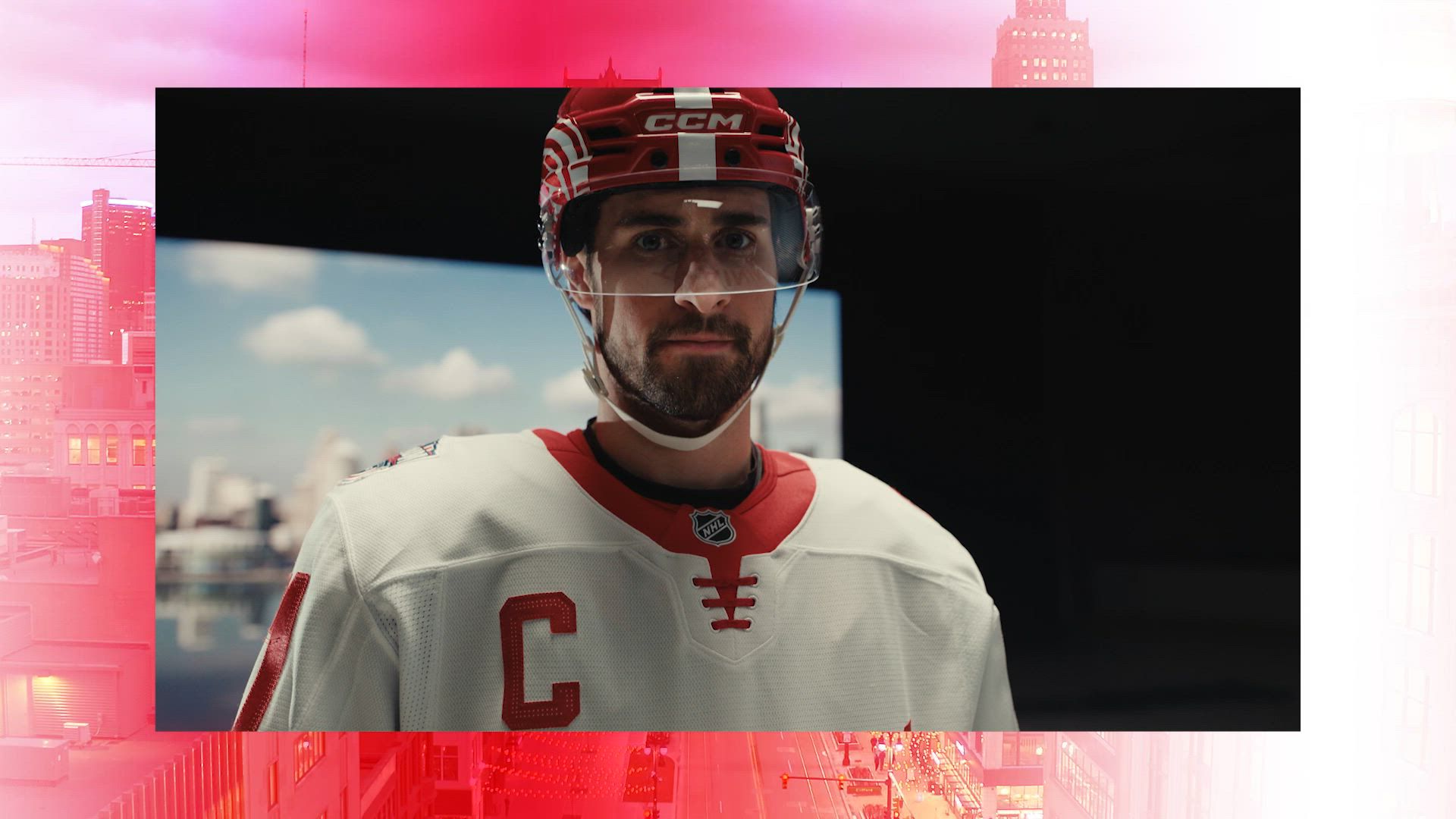 NHL Adult 2024-2025 Stadium Series Detroit Red Wings Dylan Larkin #71 White Premium Authentic Jersey product