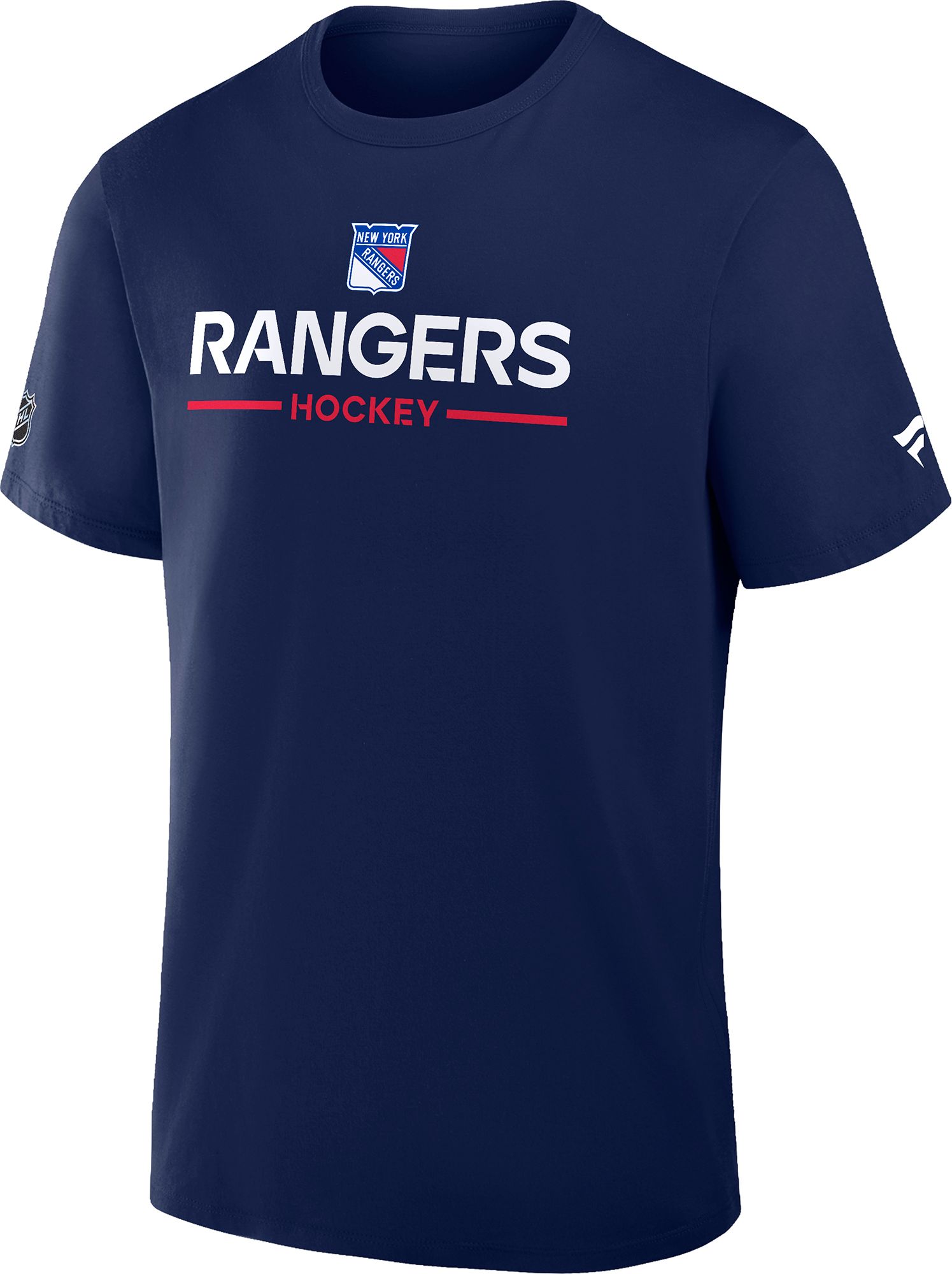 NHL Men's New York Rangers Navy Primary Short Sleeve T-Shirt product image