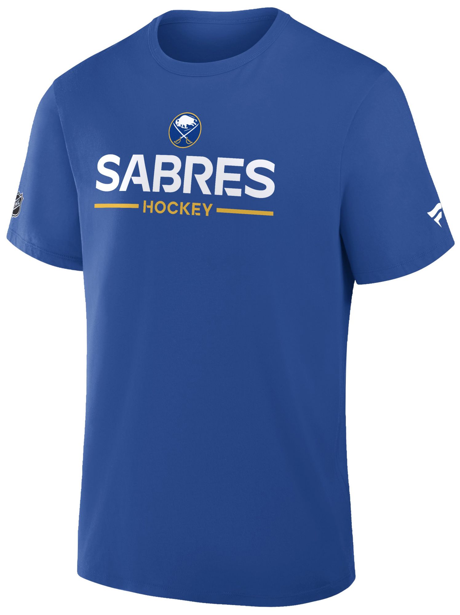 NHL Men's Buffalo Sabres Blue Primary Short Sleeve T-Shirt product image
