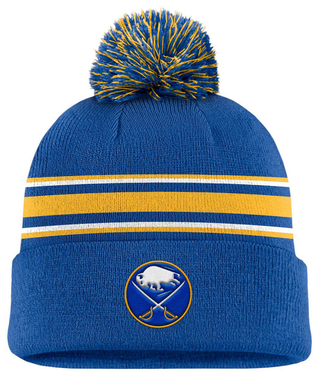 NHL Men's Buffalo Sabres Blue Cuffed Knit Beanie product image