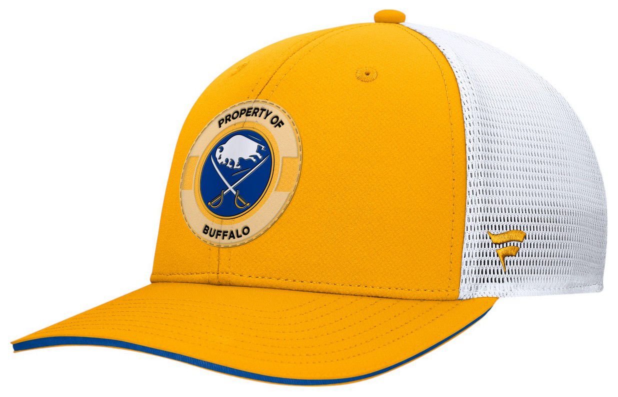 NHL Adult Buffalo Sabres Yellow Structured Adjustable Hat product image