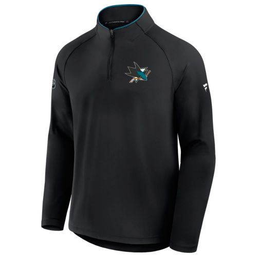 Profile Varsity Men's San Jose Sharks Black Big and Tall Arch Logo