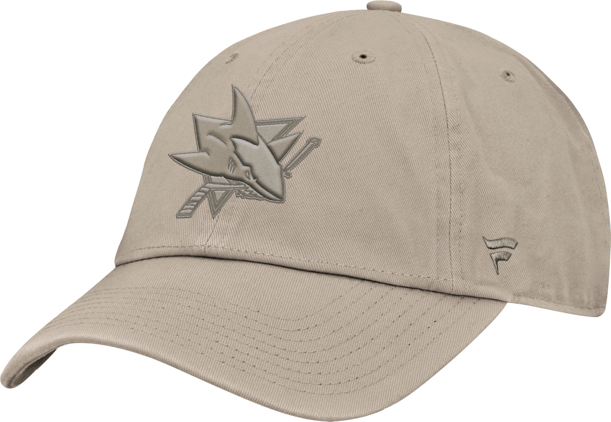 NHL Men's San Jose Sharks Cream Unstructured Adjustable Hat product image