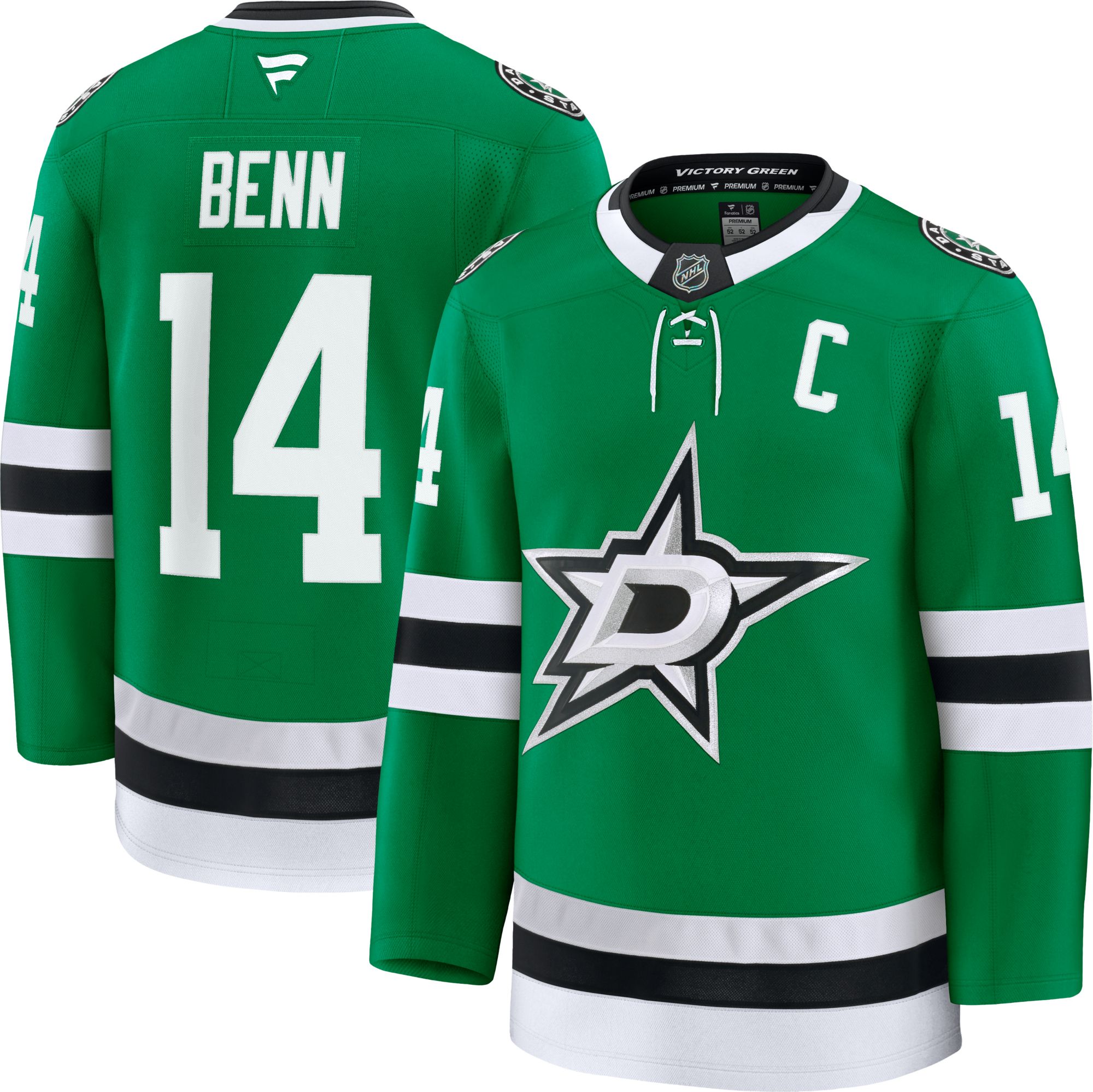 NHL Men's Dallas Stars Jamie Benn #14 2024-2025 Premium Authentic Home Jersey product image