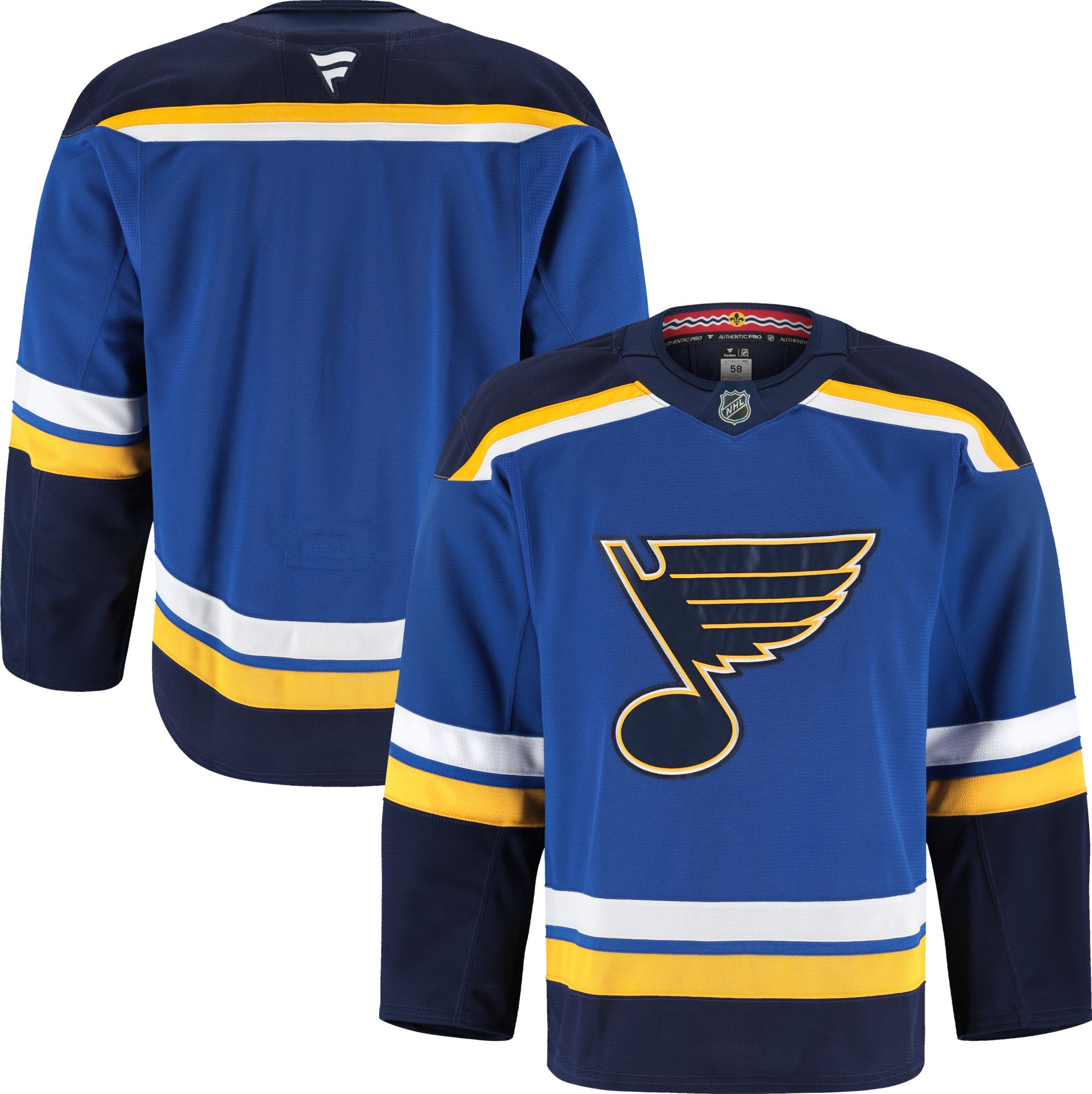 NHL Men's St. Louis Blues 2024-2025 Authentic Pro Home Jersey product image