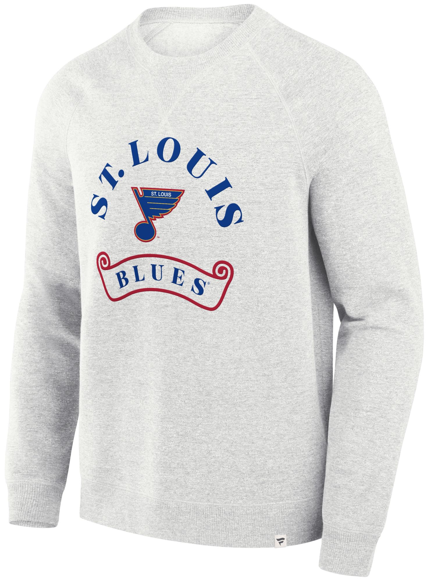 NHL Adult St. Louis Blues Banner Cream Pullover Hoodie product image