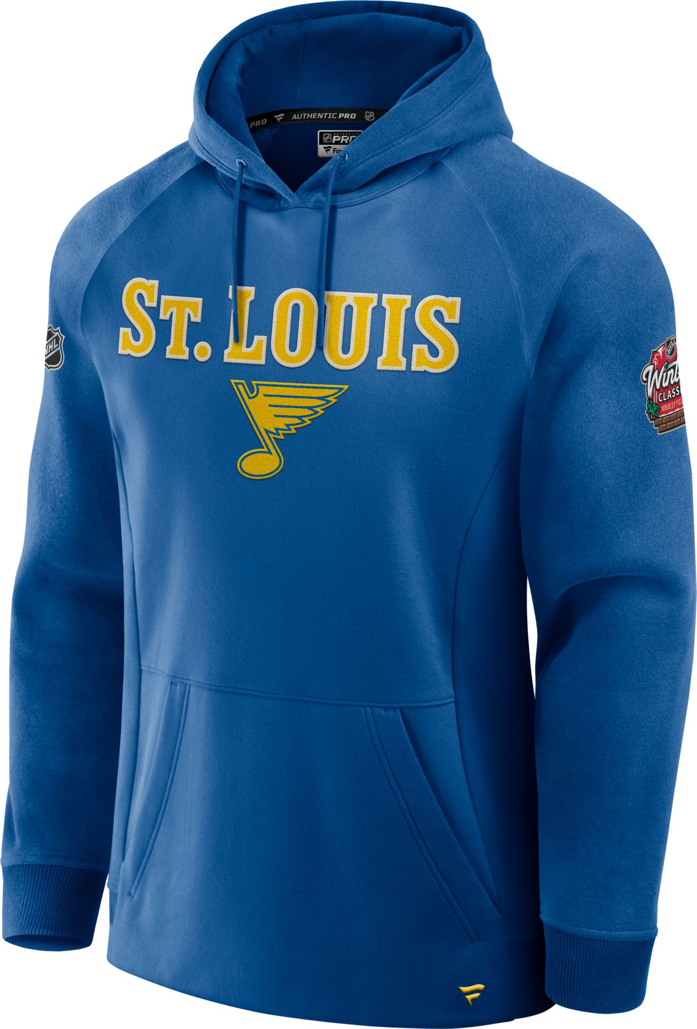NHL Men's St. Louis Blues 20242025 Winter Classic Authentic Pro Blue