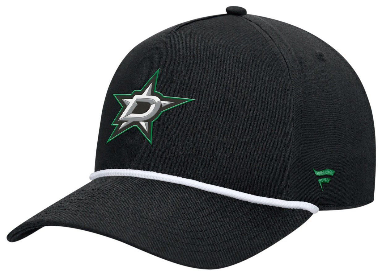 NHL Adult Dallas Stars Black Rope Structured Adjustable Hat product image