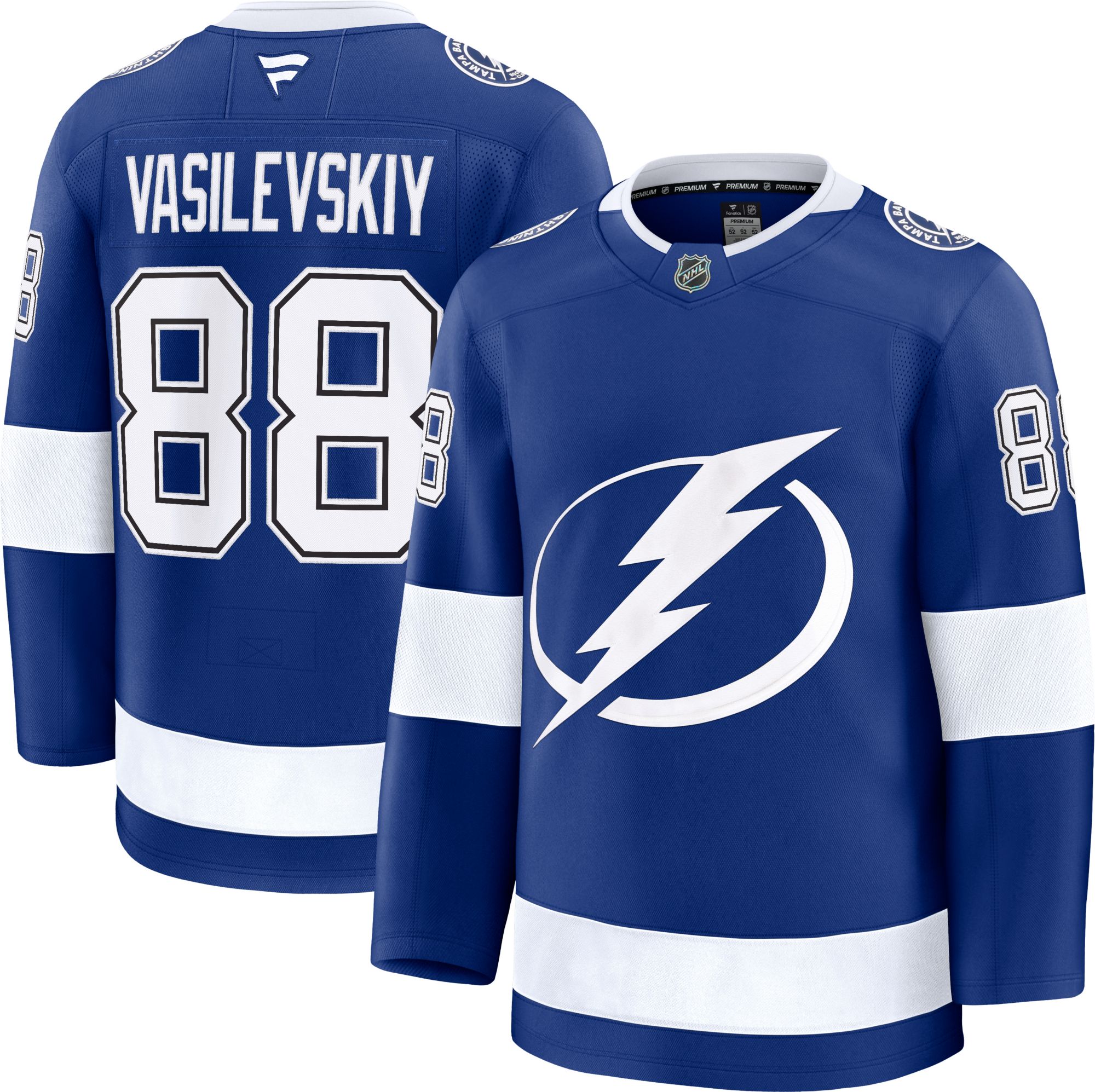 NHL Men's Tampa Bay Lightning Andrei Vasilevskiy #88 2024-2025 Premium Authentic Home Jersey product image