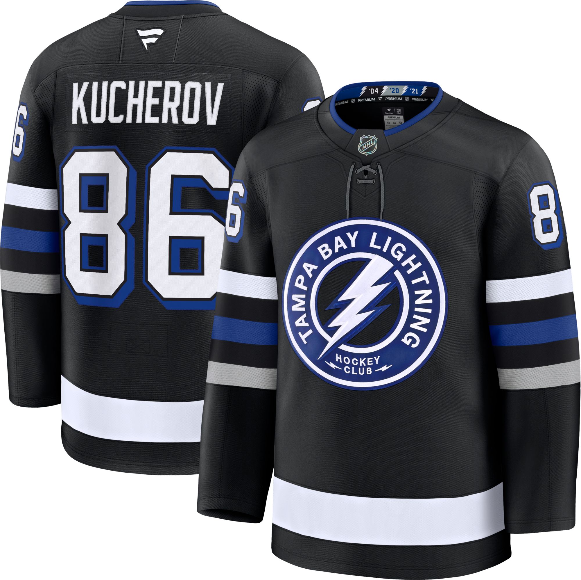 NHL Men's Tampa Bay Lightning Nikita Kucherov #86 2024-2025 Premium Authentic Alternate Jersey product image
