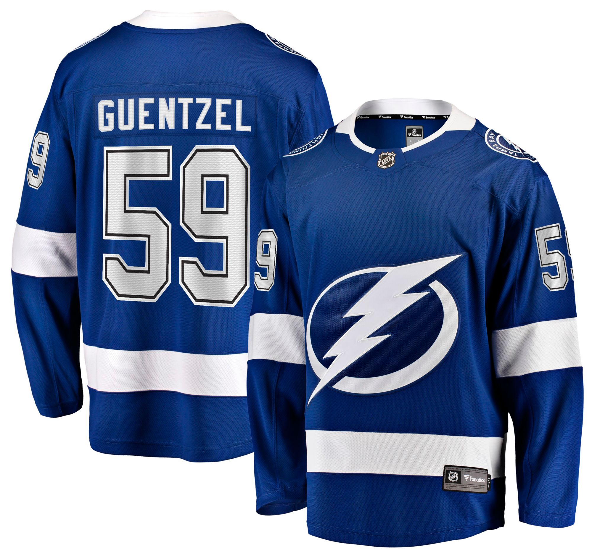 NHL Men's Tampa Bay Lightning Jake Guentzel #59 2024-2025 Home Replica Jersey product image