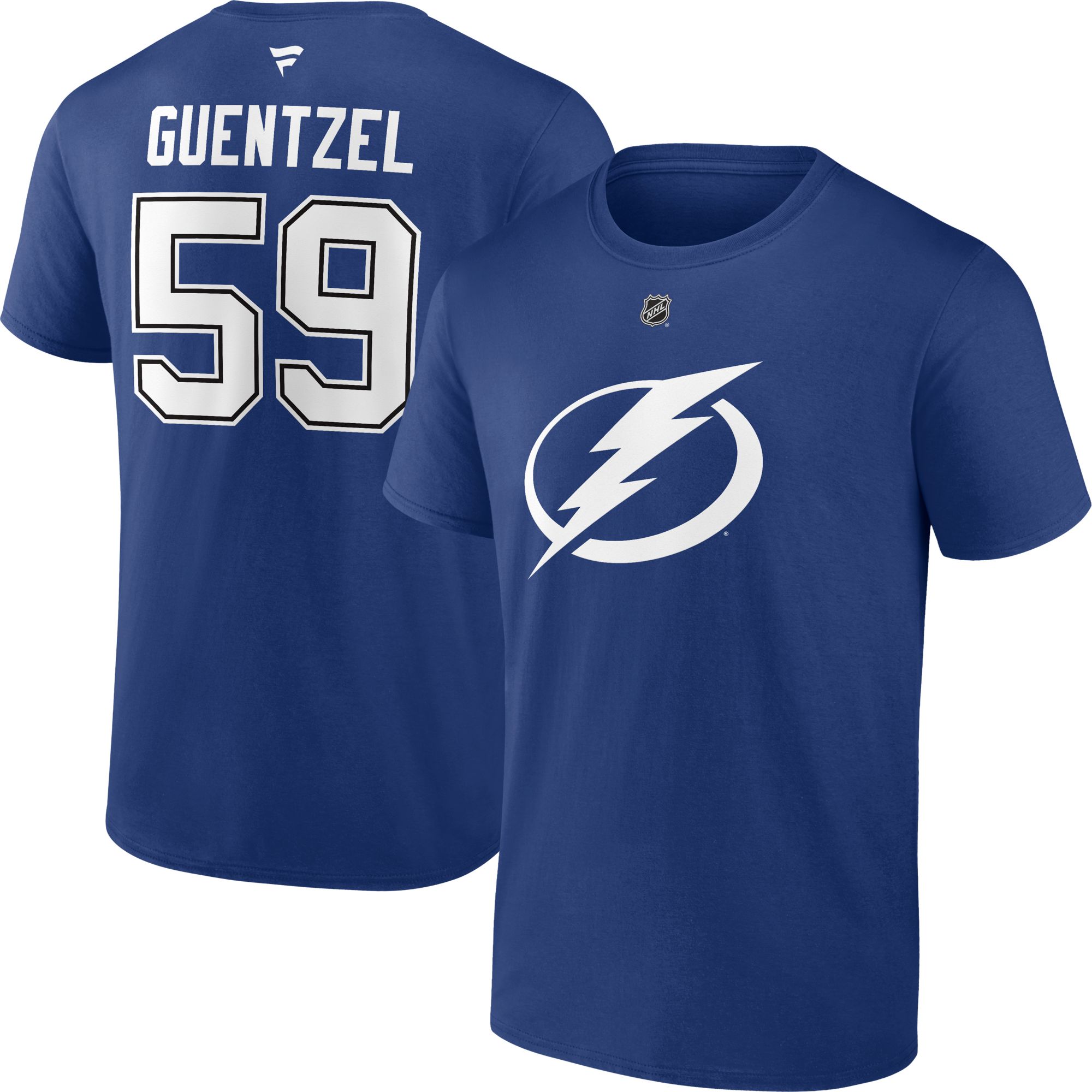 NHL Adult Tampa Bay Lightning Jake Guentzel #59 Blue T-Shirt product image
