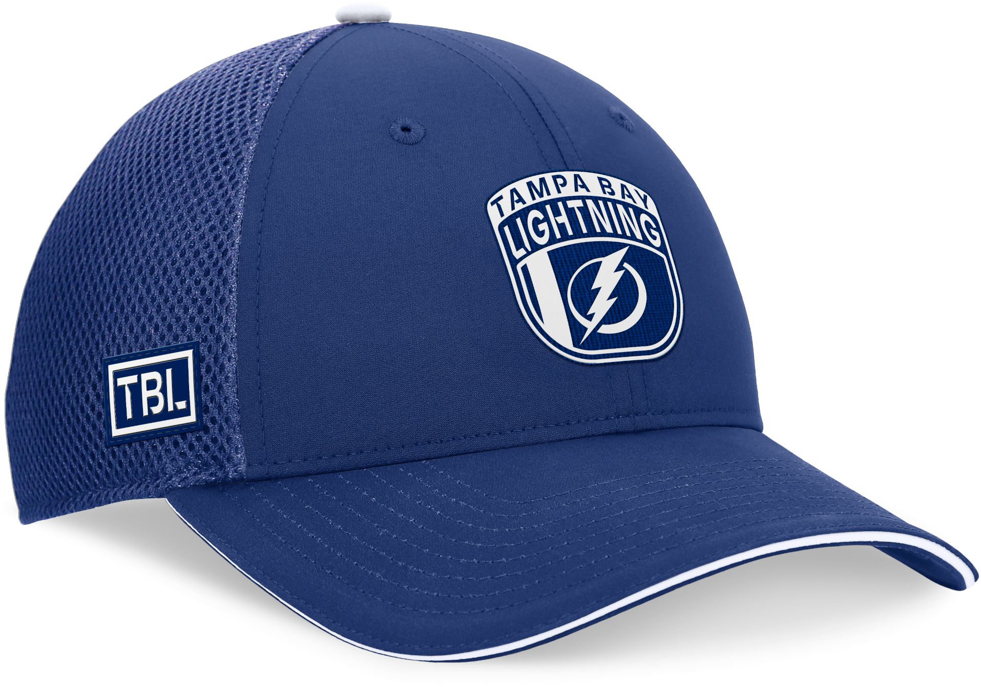 NHL Adult Tampa Bay Lightning 2024-2025 Draft Blue Trucker Hat product image