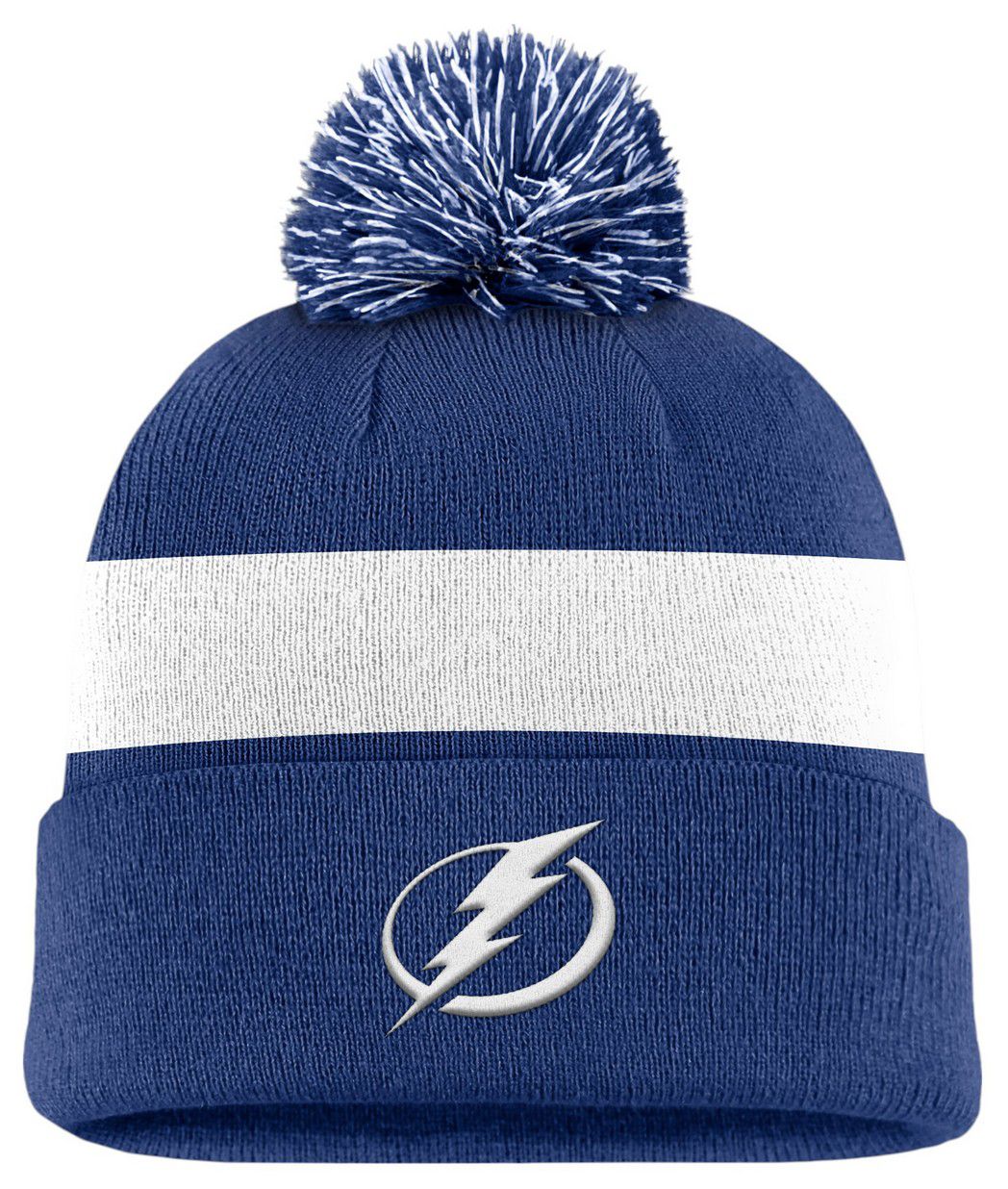 NHL Men's Tampa Bay Lightning Blue Cuffed Knit Beanie product image