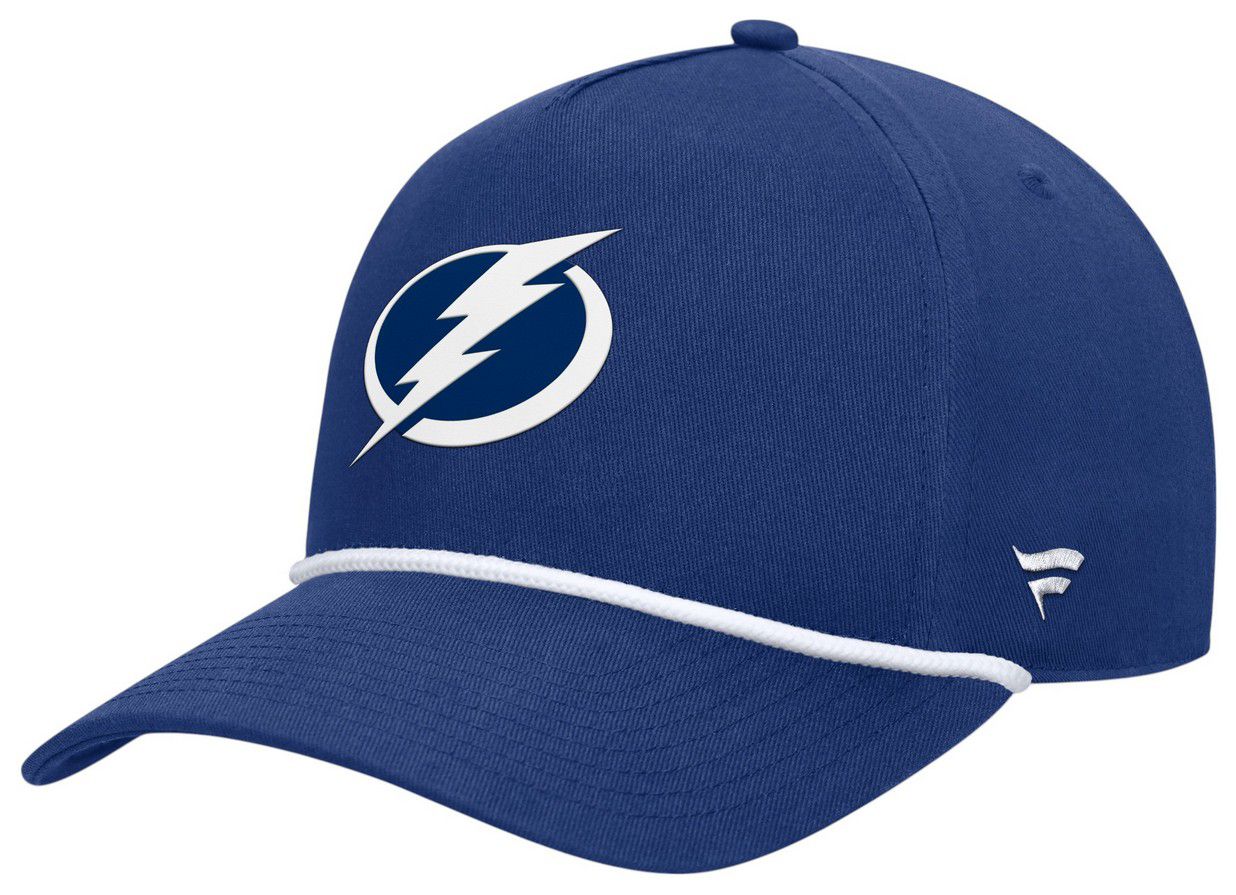 NHL Adult Tampa Bay Lightning Blue Rope Structured Adjustable Hat product image
