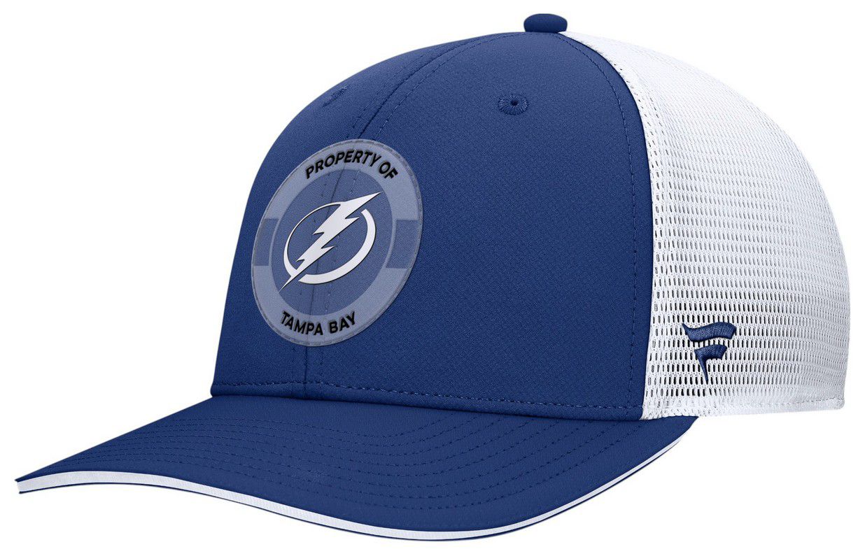 NHL Adult Tampa Bay Lightning White Structured Adjustable Hat product image