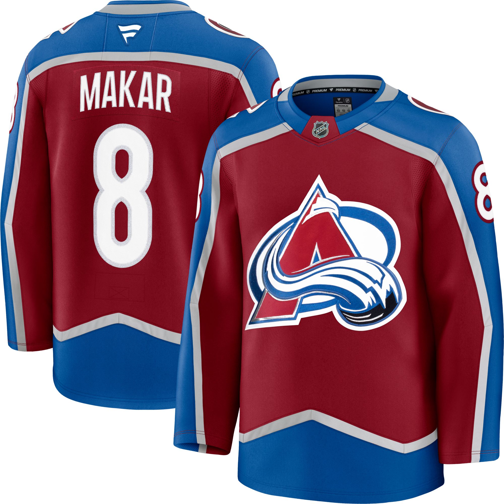 NHL Men's Colorado Avalanche Cale Makar #8 2024-2025 Premium Authentic Home Jersey product image