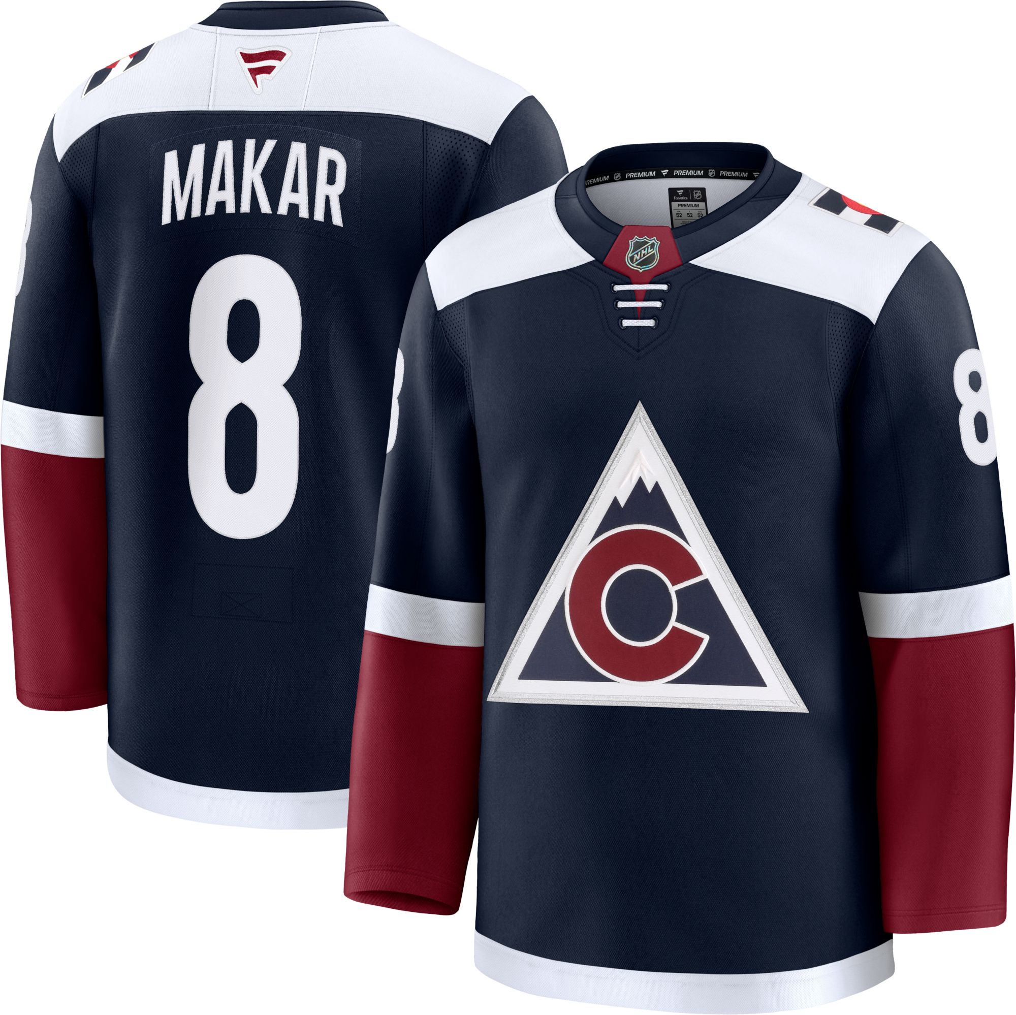 NHL Men's Colorado Avalanche Cale Makar #8 2024-2025 Premium Authentic Alternate Jersey product image