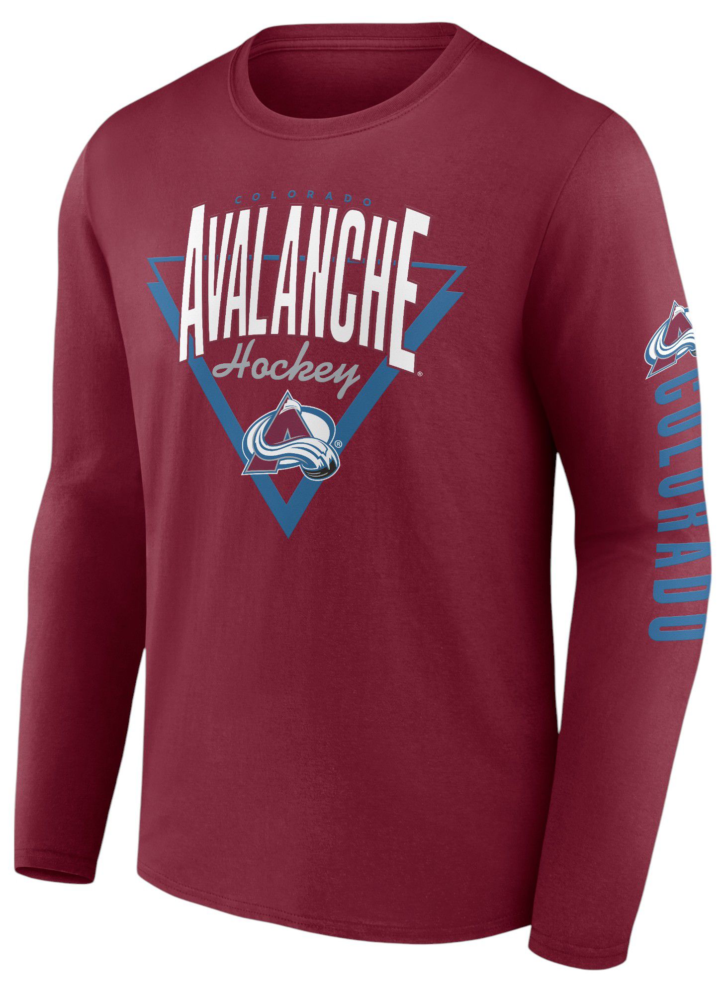 NHL Adult Colorado Avalanche Headline Maroon Long Sleeve Shirt product image