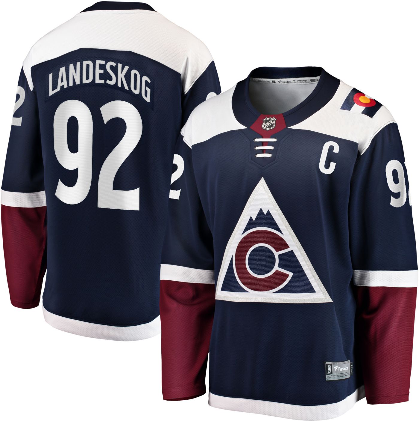 Landeskog alternate jersey on sale