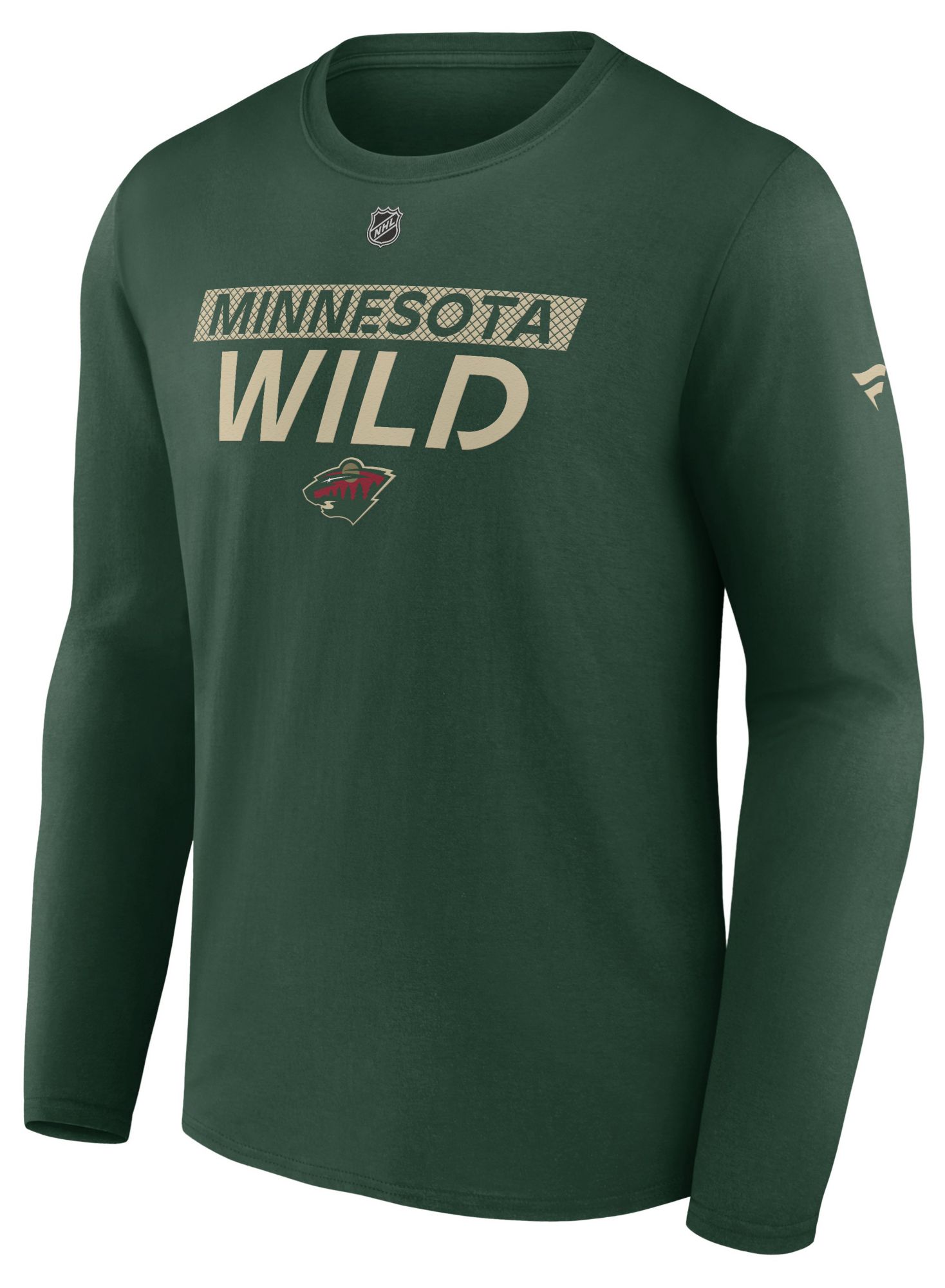 NHL Adult Minnesota Wild 2024-2025 Authentic Pro Rink Green Long Sleeve Shirt product image