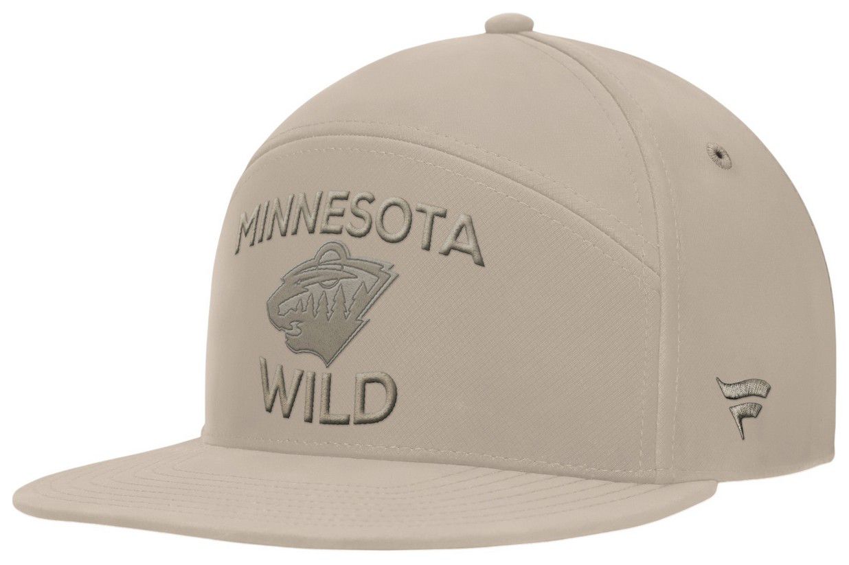 NHL Men's Minnesota Wild Cream Structured Adjustable Hat product image