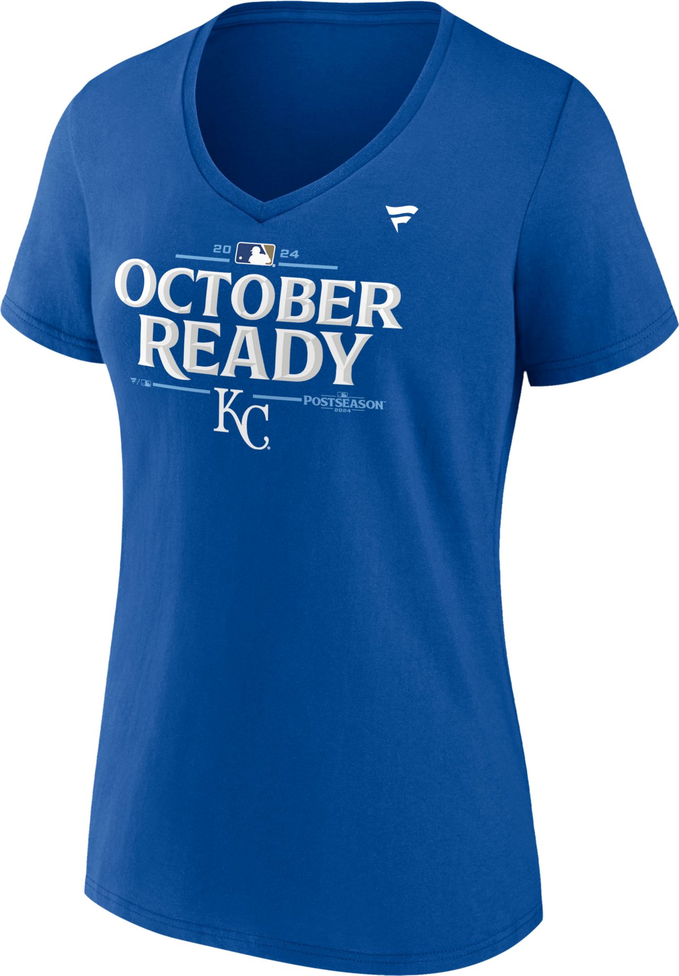 MLB Team Apparel Women s Kansas City Royals 2024 Postseason Participant Deep Royal Locker Room T Shirt Dick s Sporting Goods