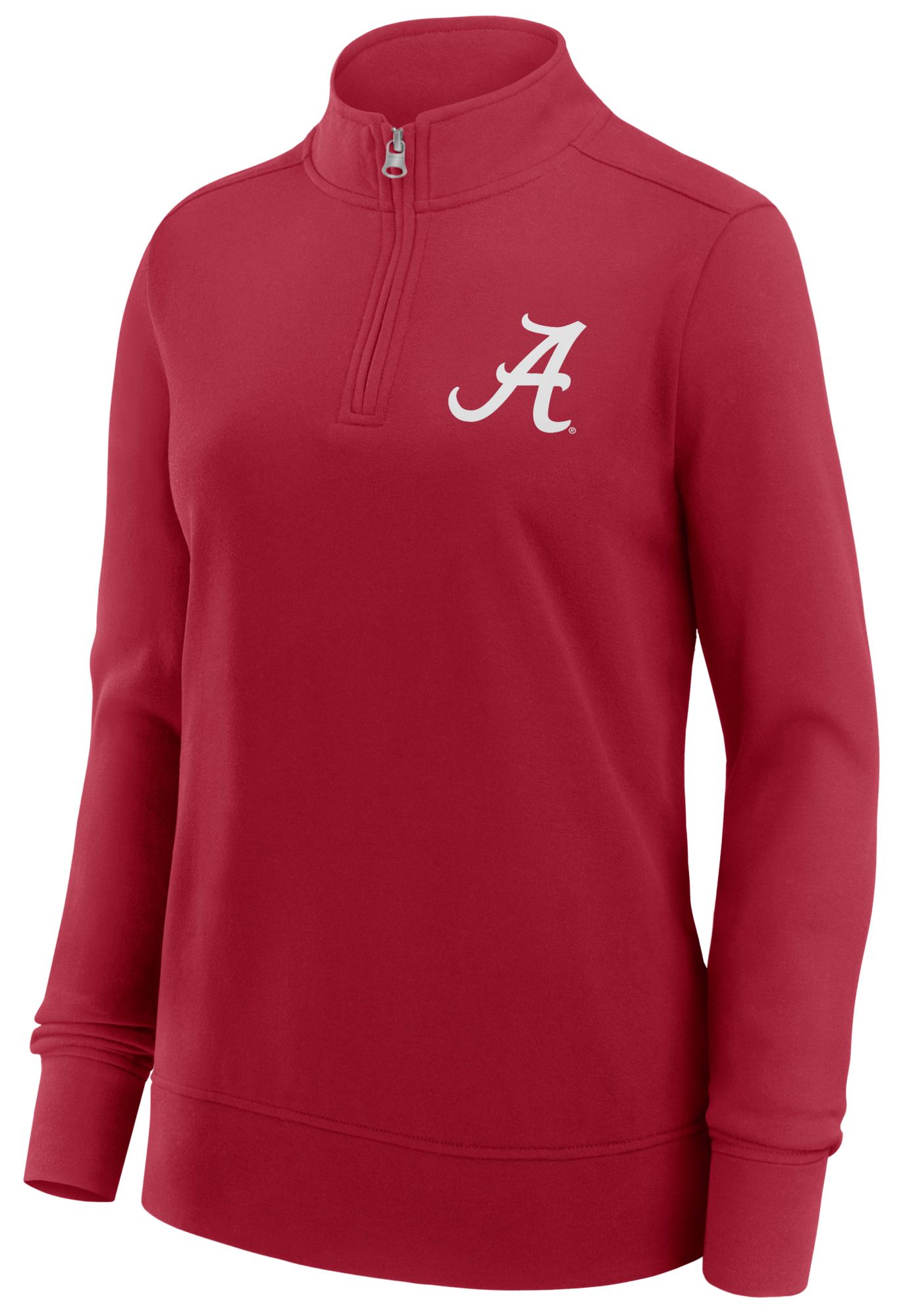 Logo Athletic Women's Alabama Crimson Tide Crimson Terry Logo Quarter-Zip product image