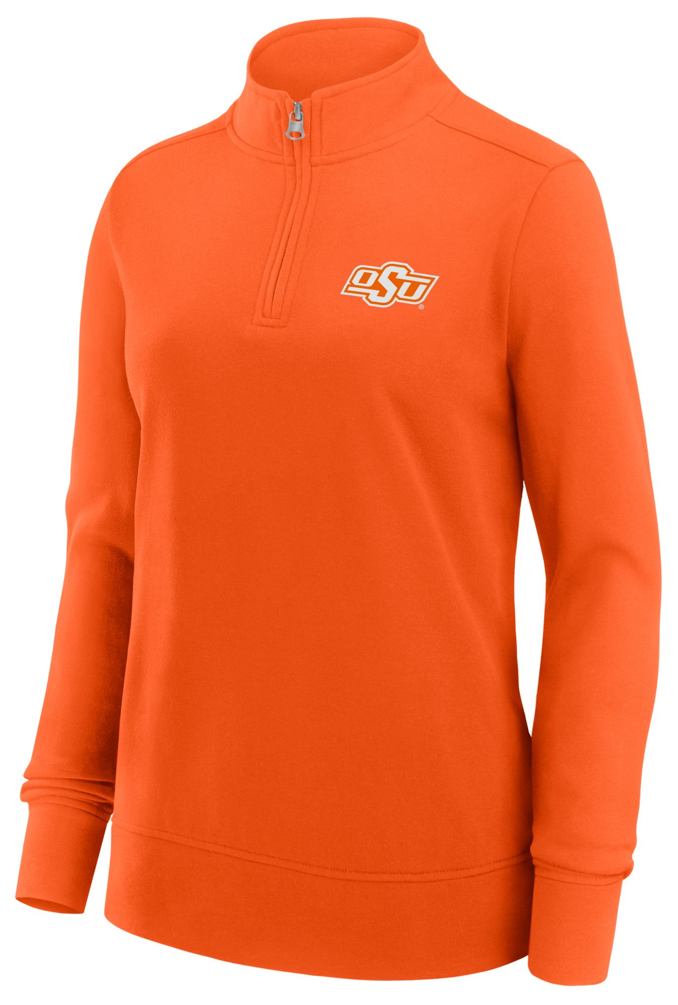 Logo Athletic Women's Oklahoma State Cowboys Orange Terry Logo Quarter-Zip product image