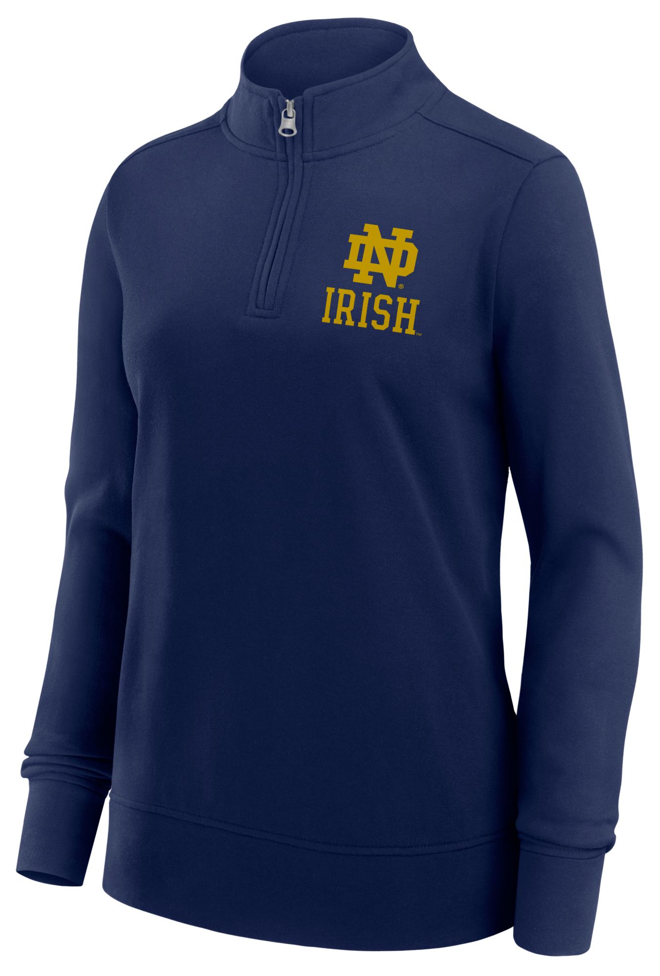 Logo Athletic Women's Notre Dame Fighting Irish Navy Terry Logo Quarter-Zip product image